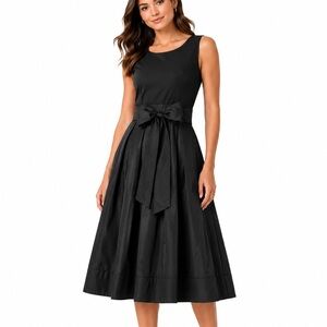 Tommy Hilfiger Black Sleeveless Fit & Flare Dress Women’s 6